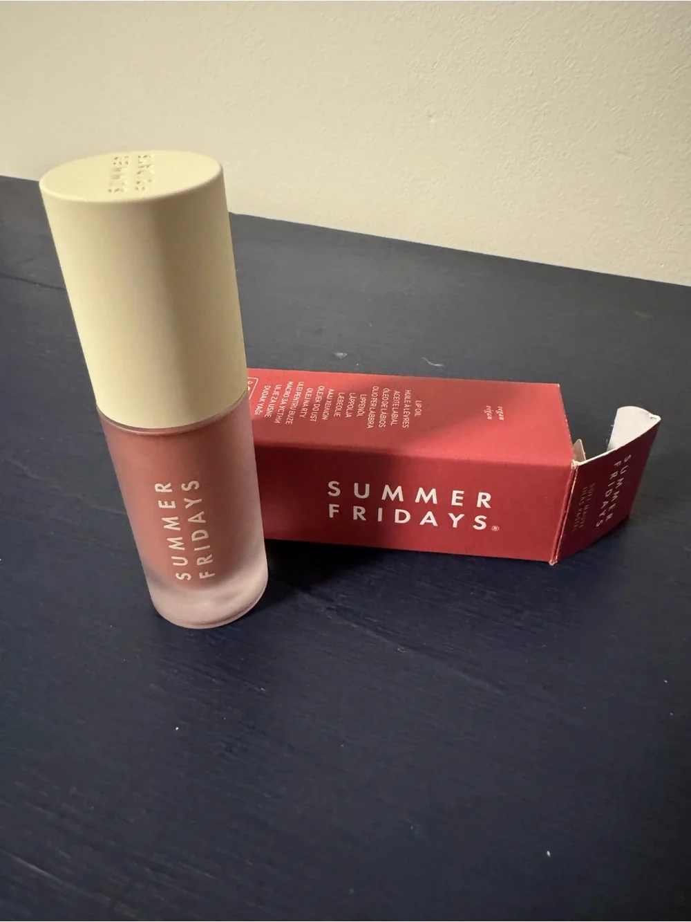 Summer Fridays Lip oil soft Mauve